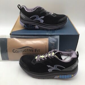 Gravity Defyer G-Defy Lauff Womens Size 9 Black Purple Running Shoes NEW